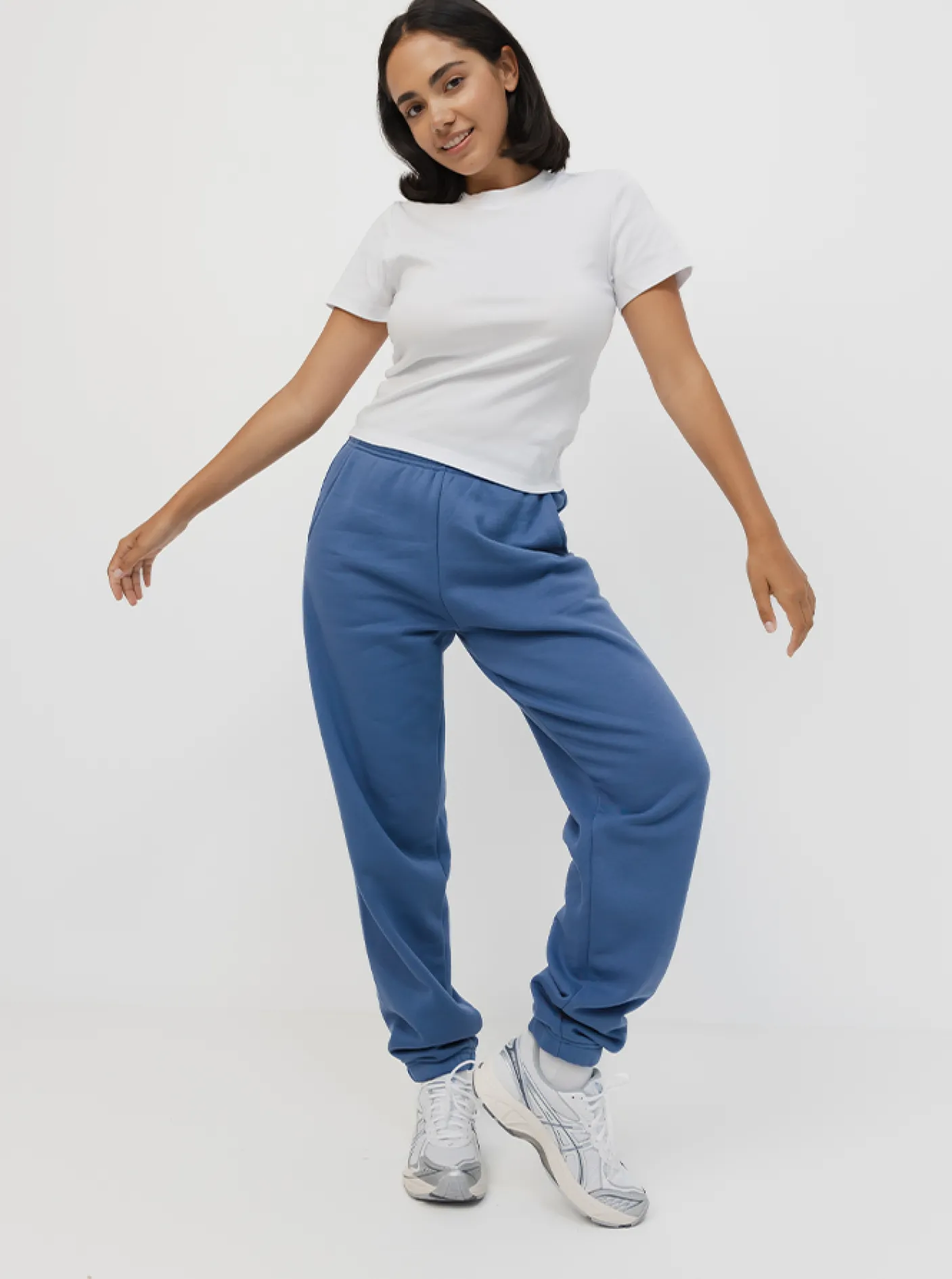 Women Taylor Sport Tees & Tanks-Everyday Tee in White