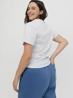 Women Taylor Sport Tees & Tanks-Everyday Tee in White