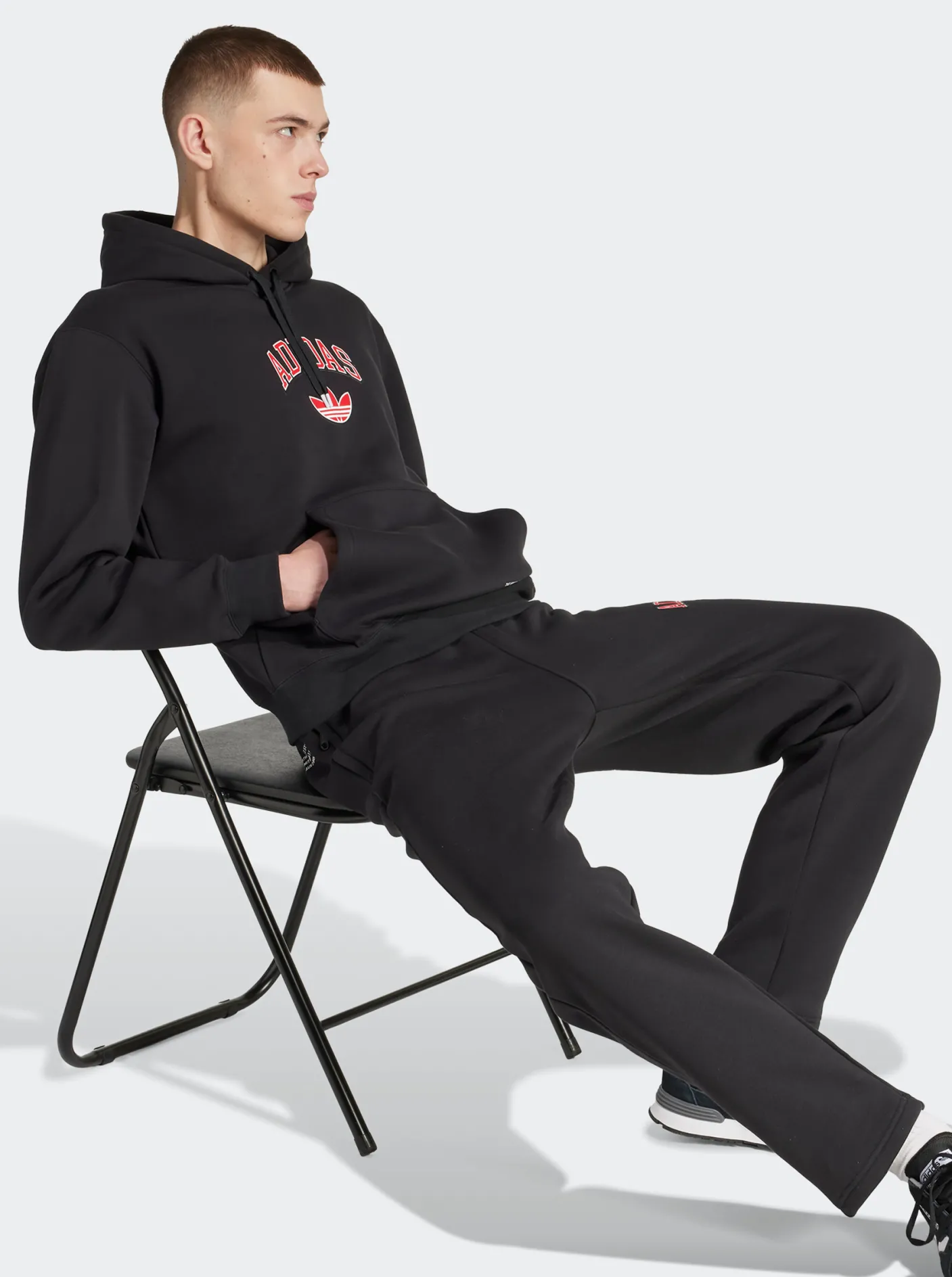 adidas Originals Hoodies & Crews-Extended Q12 Varsity Jacket