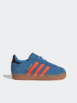 Kids adidas Originals Sneakers-Gazelle Comfort Closure Elastic Laces Infants