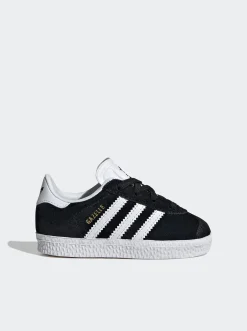 Kids adidas Originals Sneakers-Gazelle Comfort Closure Elastic Laces Infants