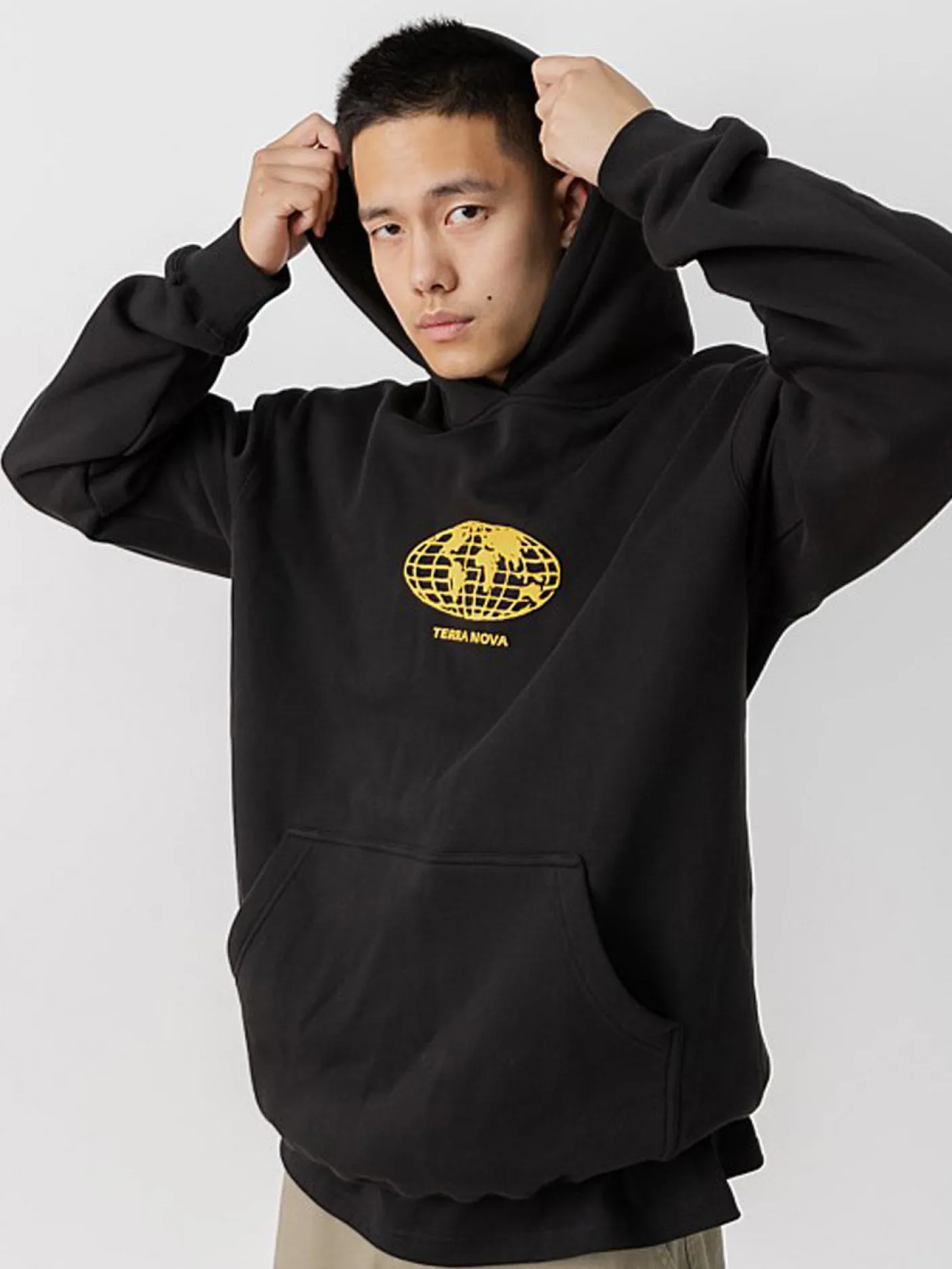 Women Terra Nova Hoodies & Crews|Hoodies & Crews-Globe Pullover Hood