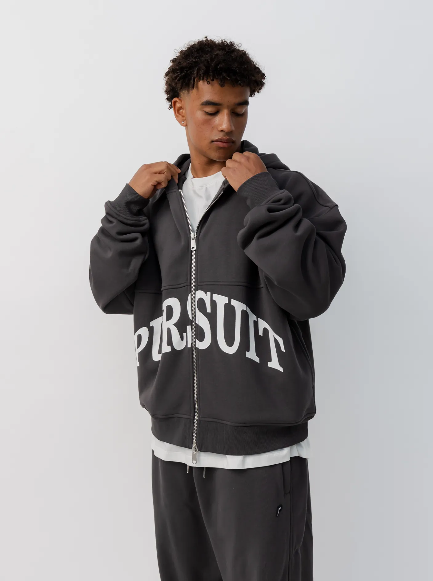 Pursuit of Happiness Hoodies & Crews-Heavyweight Zip Up