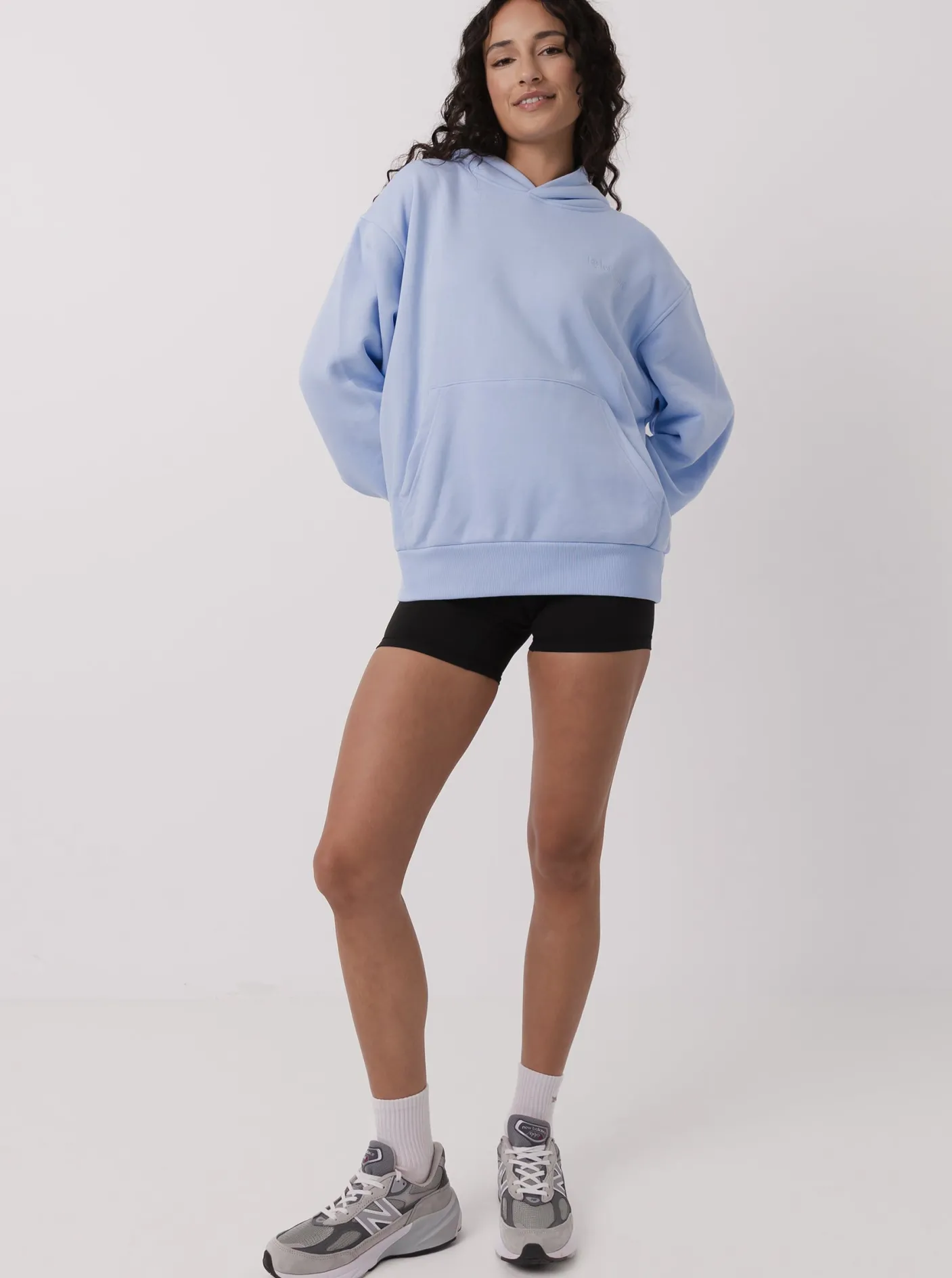 Women Taylor Sport Hoodies & Crews-Heritage Hoodie in Bluebell