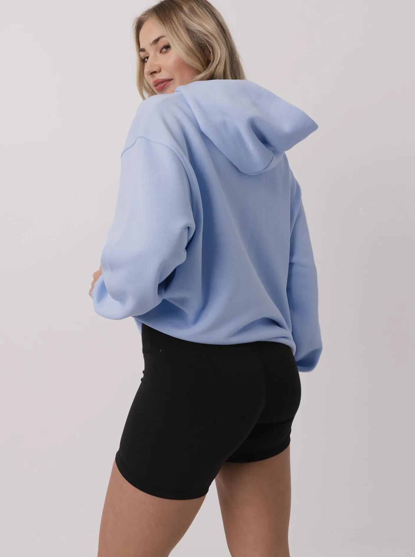 Women Taylor Sport Hoodies & Crews-Heritage Hoodie in Bluebell