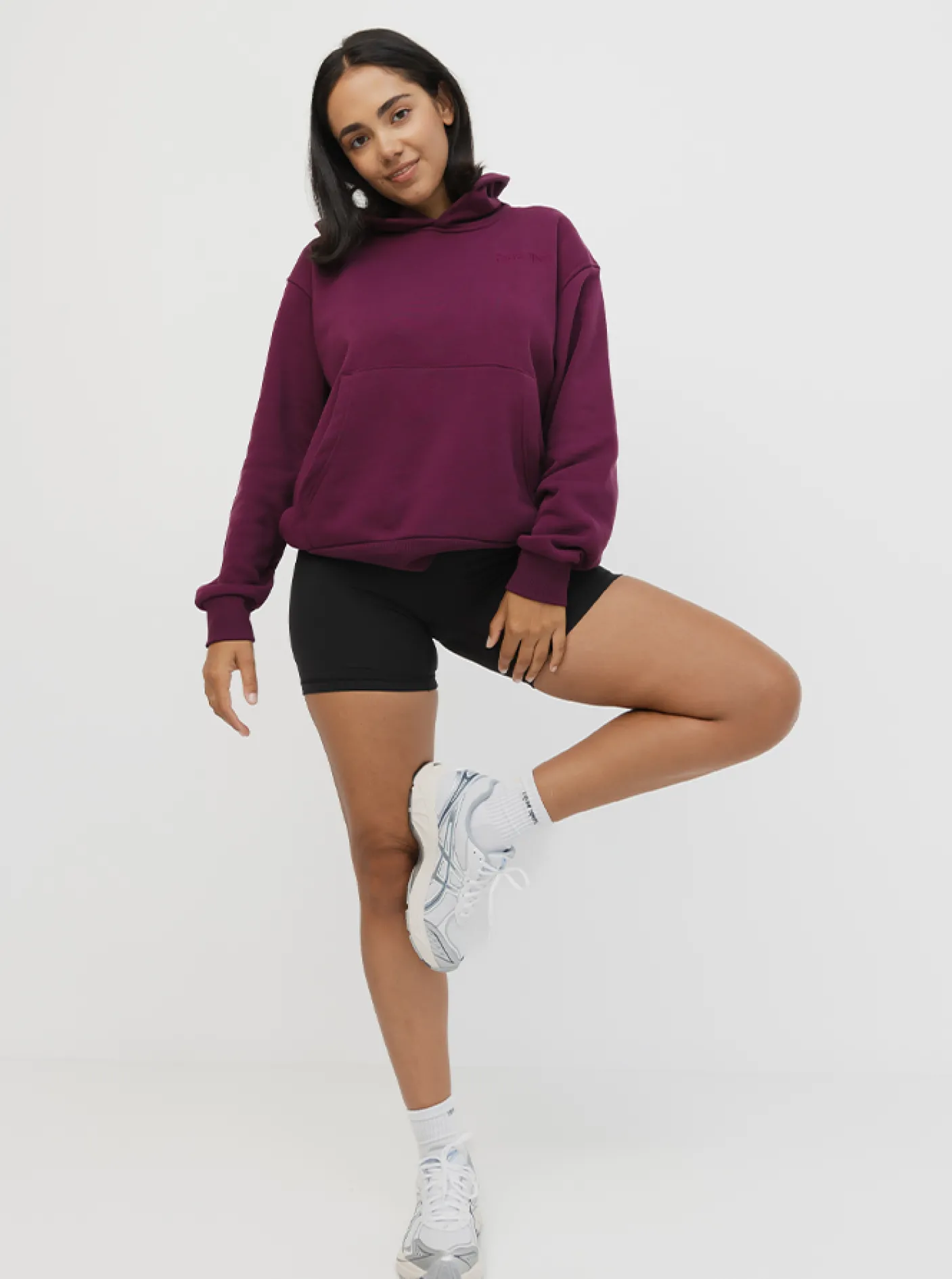 Women Taylor Sport Hoodies & Crews-Heritage Hoodie In Mulberry
