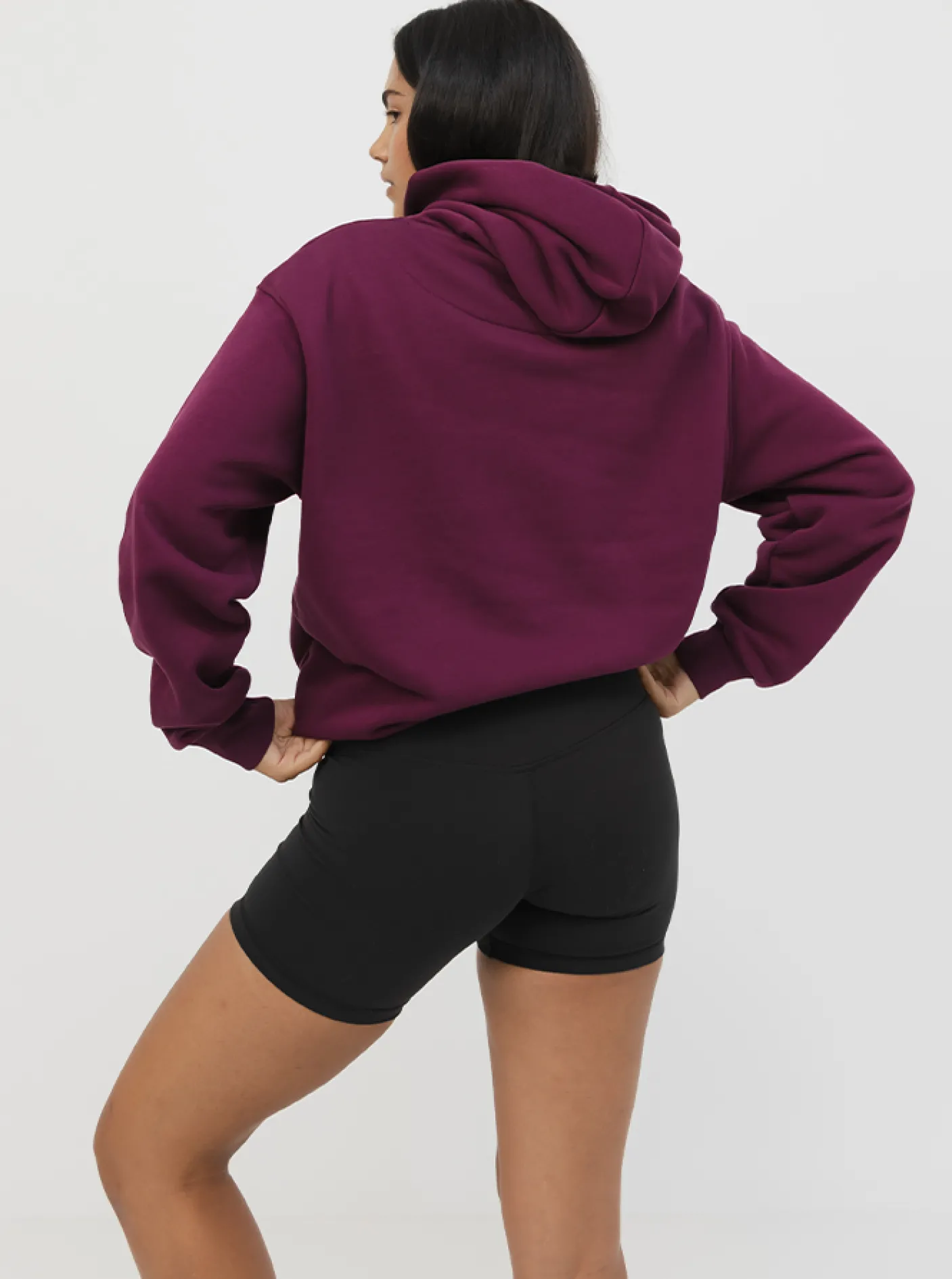 Women Taylor Sport Hoodies & Crews-Heritage Hoodie In Mulberry