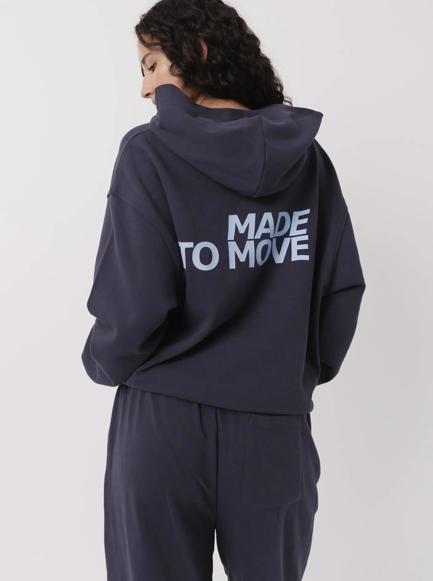 Women Taylor Sport Hoodies & Crews-Heritage Move Hood in Midnight
