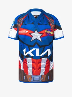 Classic Sportswear Rugby Jerseys|Super Rugby-Hurricanes Captain America Youth Jersey