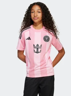 adidas Football Jerseys-Inter Miami CF 25/26 Messi Home Jersey Kids