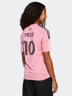 adidas Football Jerseys-Inter Miami CF 25/26 Messi Home Jersey Kids