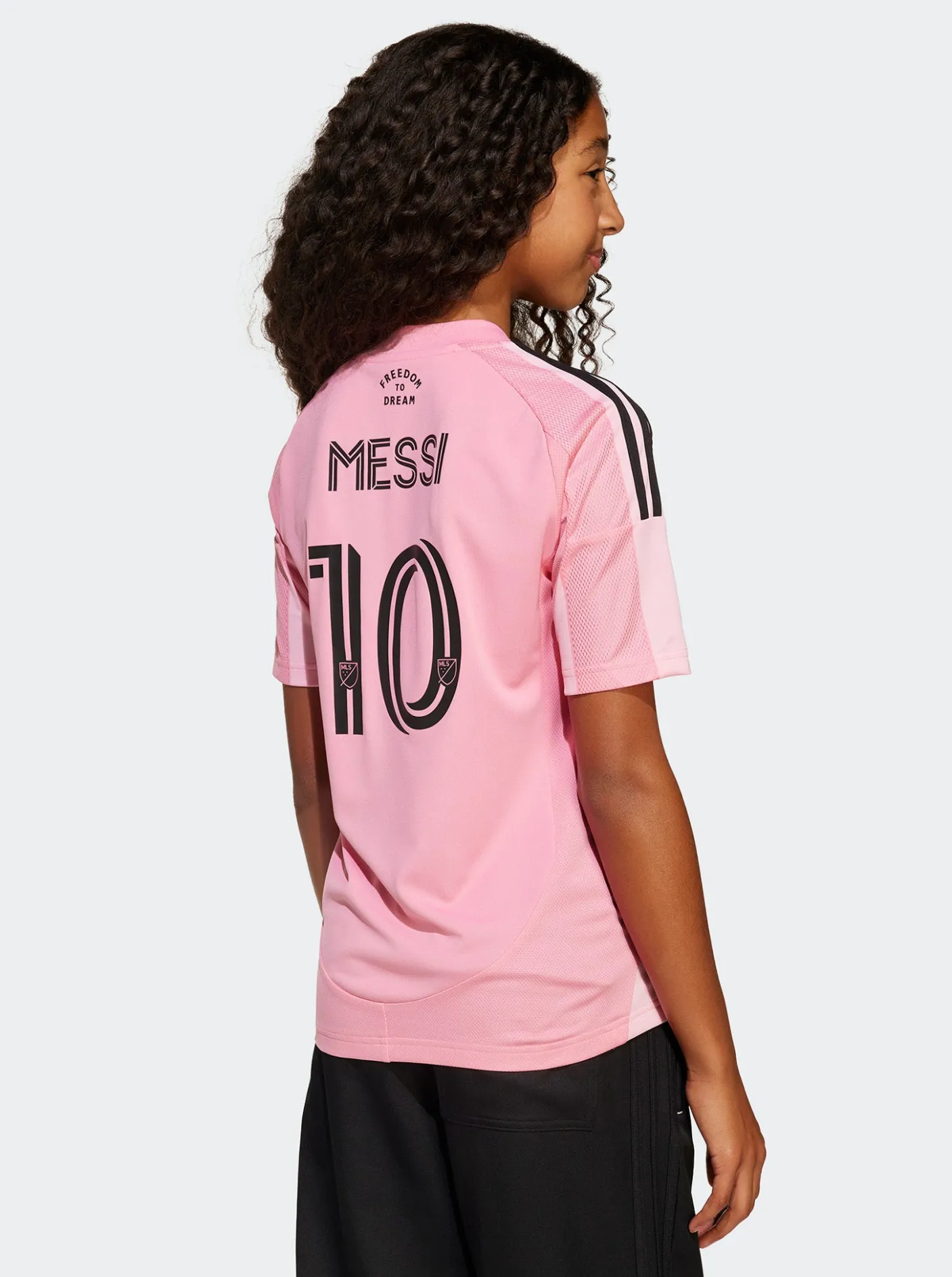 adidas Football Jerseys-Inter Miami CF 25/26 Messi Home Jersey Kids