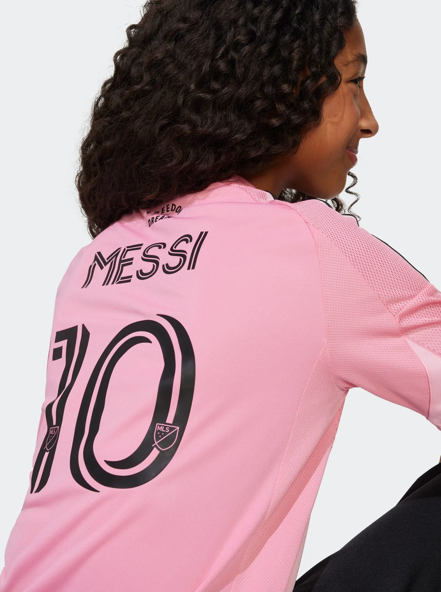 adidas Football Jerseys-Inter Miami CF 25/26 Messi Home Jersey Kids