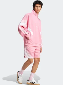 adidas Originals Hoodies & Crews-Inter Miami CF Originals Half-Zip Crew Sweatshirt