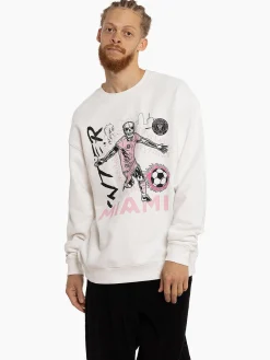 Mitchell & Ness Hoodies & Crews-Inter Miami Flame Crew