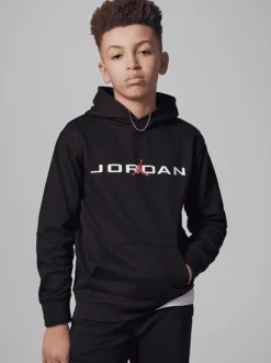 Kids Rookies Hoodies & Crews-Jordan Baseline French Terry Pullover Hoodie Youth