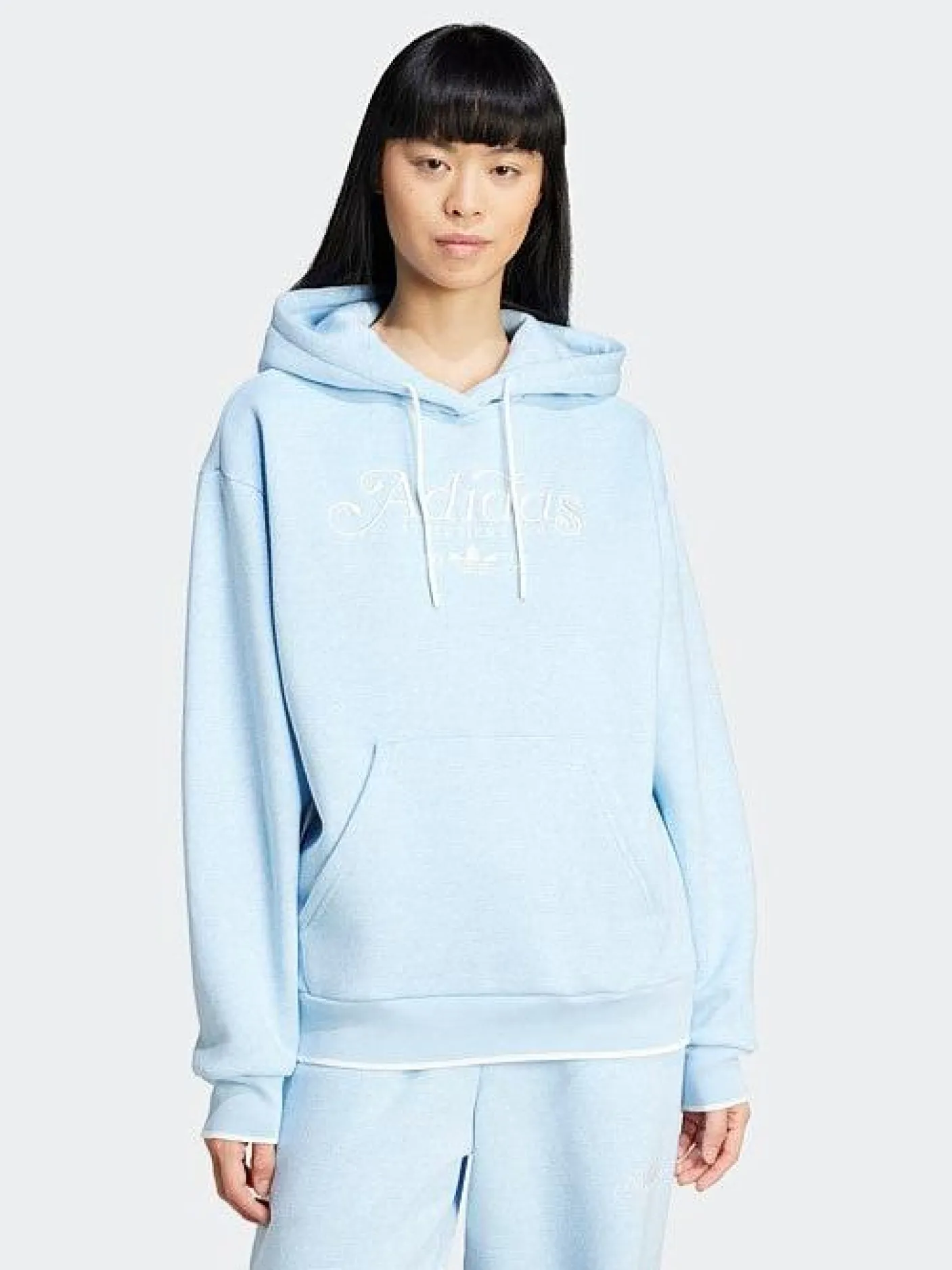 Women adidas Originals Hoodies & Crews-Loose Graphic Hoodie