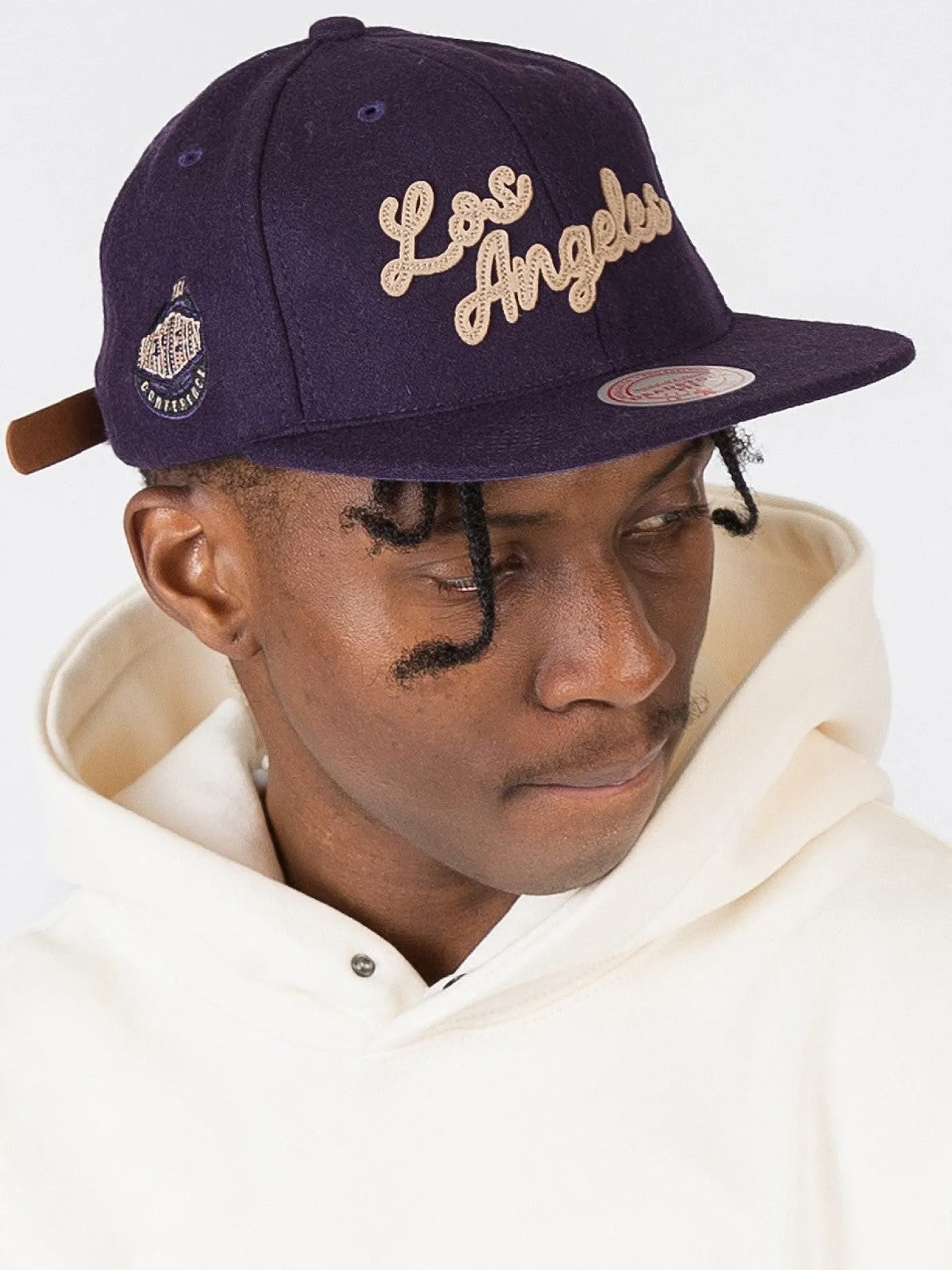 Mitchell & Ness Caps & Hats-Los Angeles Dodgers Ball Script 6 PNL Cap