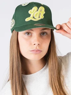 Mitchell & Ness Caps & Hats-Los Angeles Lakers Forest Cap