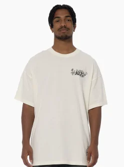 Mitchell & Ness Tees & Singlets-Los Angeles Lakers Radiograph Rings Tee
