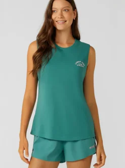 Women Lorna Jane Performance-Lotus Muscle Tank