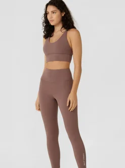 Women Lorna Jane Performance|Tights-Lotus No Chafe Phone Pocket Ankle Biter Leggings