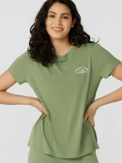 Women Lorna Jane Performance|Tees & Tanks-Lotus T-Shirt