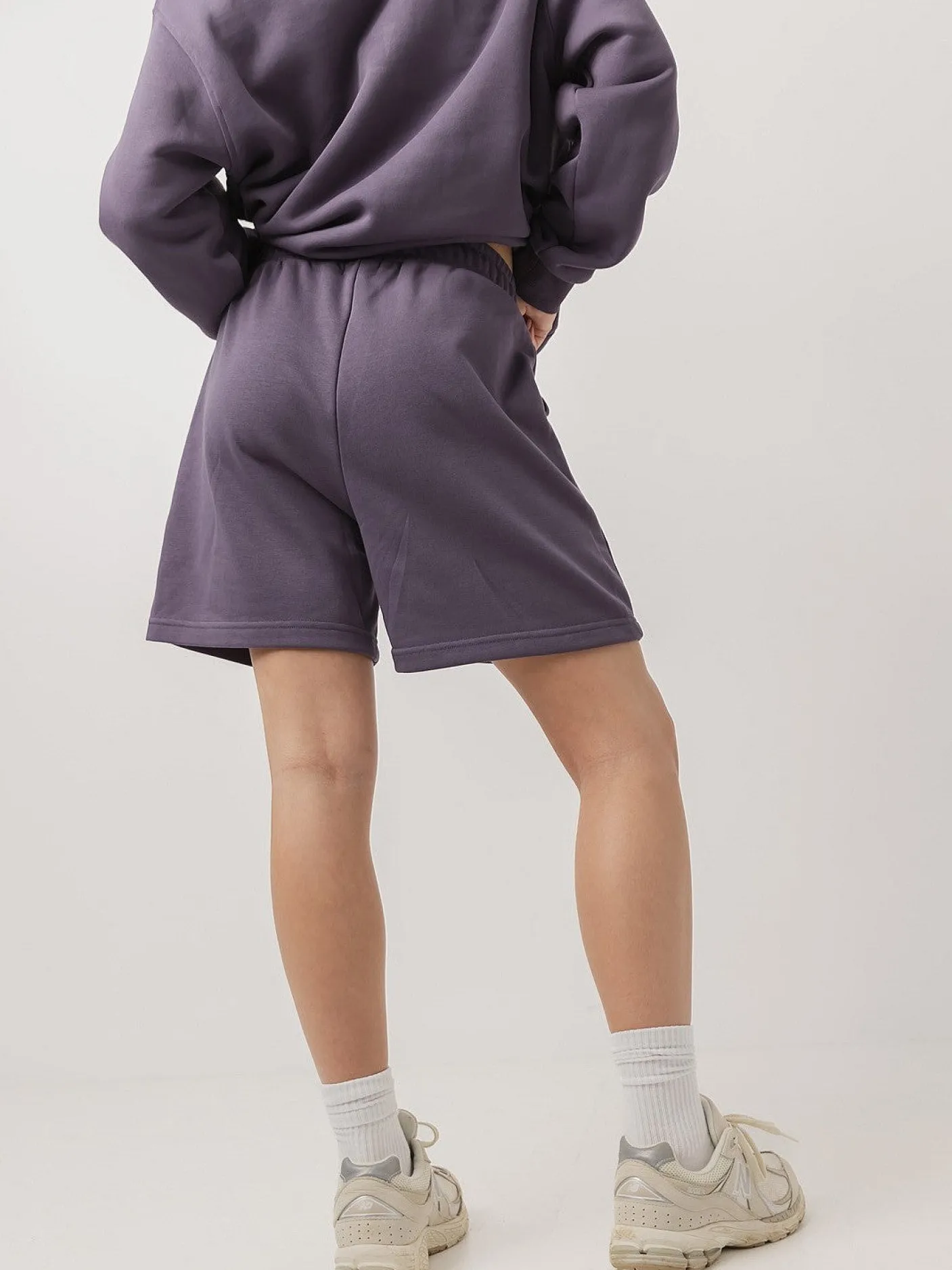 Women Taylor Sport Shorts-Lounge Short in Blackberry