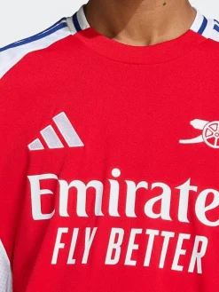 adidas Football Jerseys-M AFC H Jersey - Better Scarlet/White