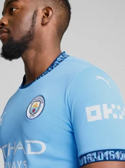 Puma Football Jerseys-Manchester City 24/25 Replica Home Football Jersey Mens