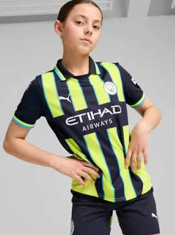 Puma Football Jerseys-Manchester City Away 24/25 Youth Jersey