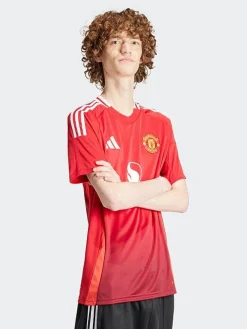 adidas Football Jerseys|Tees & Singlets-Manchester United 24/25 Home Jersey