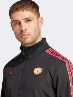 adidas Originals Jackets & Vests-Manchester United Terrace Icons Track Top