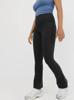 Women Taylor Sport Performance|Tights-Mellow Flare In Black