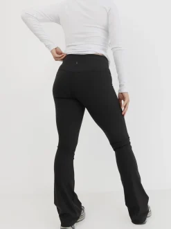 Women Taylor Sport Performance|Tights-Mellow Flare Longline In Black