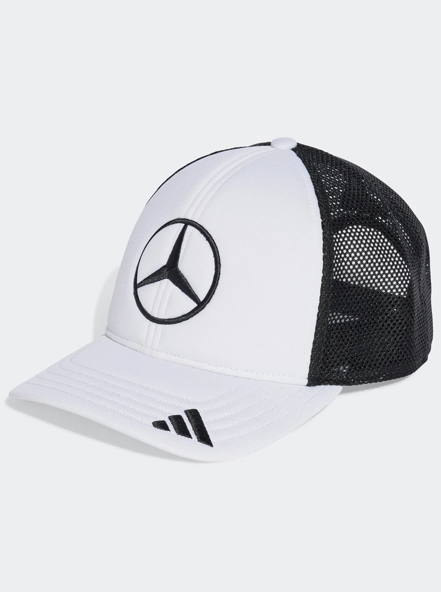 adidas Sportswear Caps & Hats-Mercedes AMG Petronas Formula One Team Snapback Star Trucker Cap