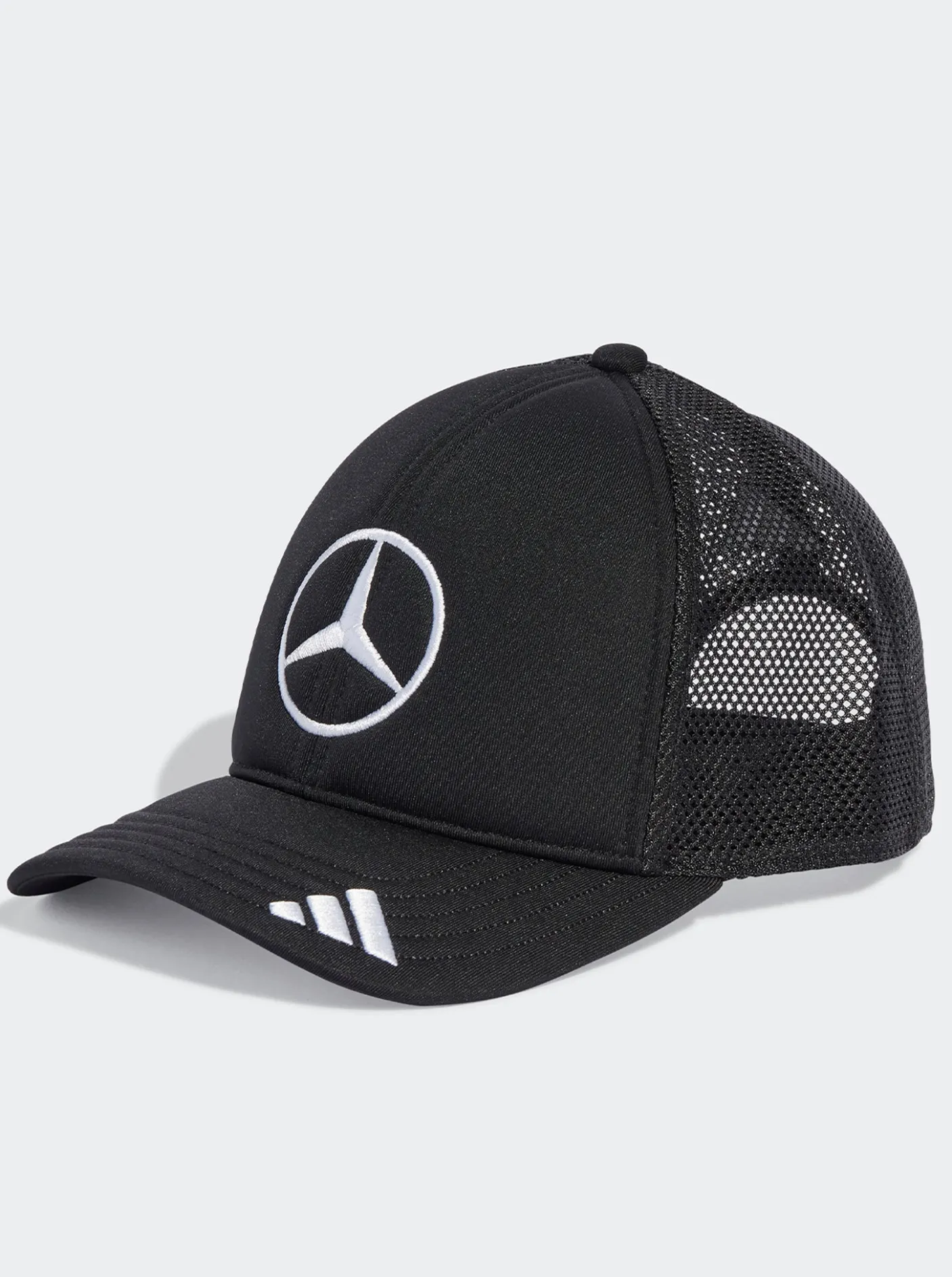 adidas Sportswear Caps & Hats-Mercedes AMG Petronas Formula One Team Snapback Star Trucker Cap