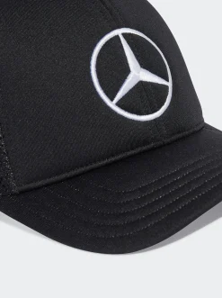adidas Sportswear Caps & Hats-Mercedes AMG Petronas Formula One Team Snapback Star Trucker Cap