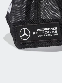 adidas Sportswear Caps & Hats-Mercedes AMG Petronas Formula One Team Snapback Star Trucker Cap