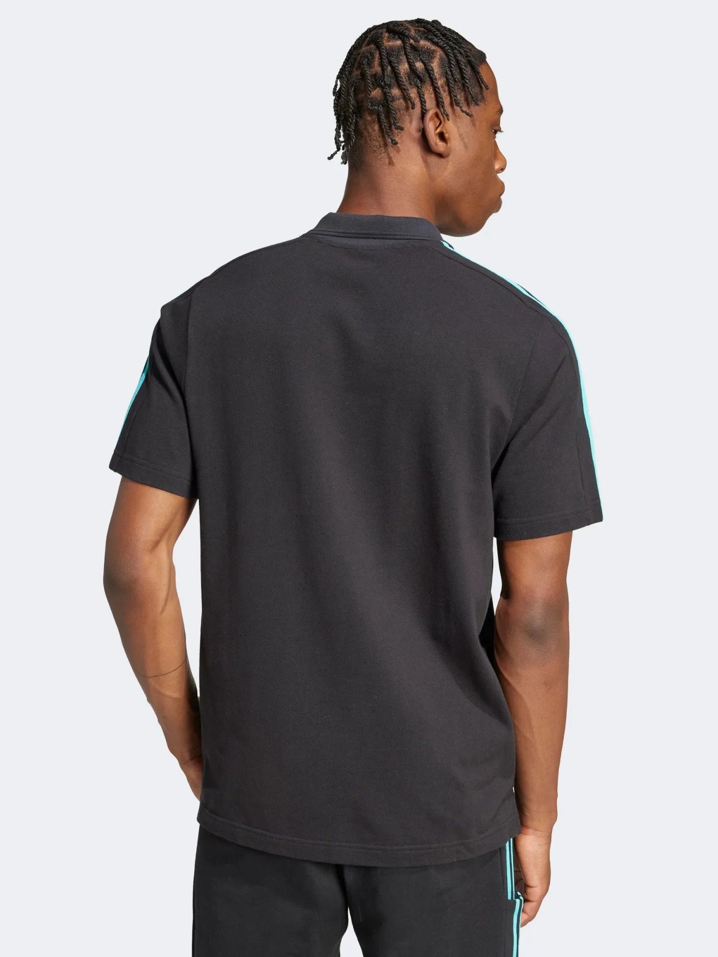adidas Polos & Shirts-Mercedes AMG Petronas Formula One Team DNA Polo Shirt