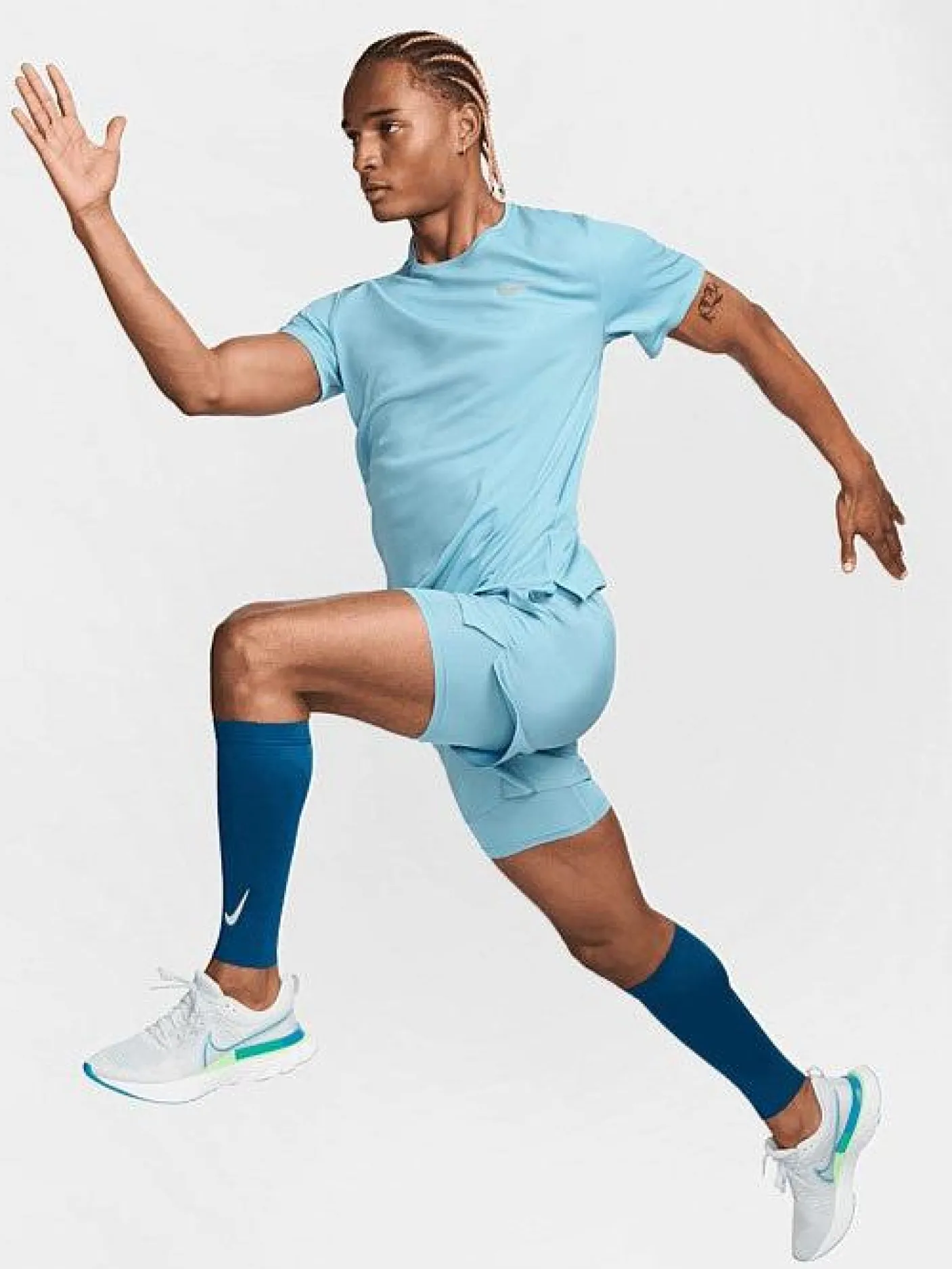 Nike Performance|Tees & Singlets-Miler Dri-FIT UV Short-Sleeve Running Top