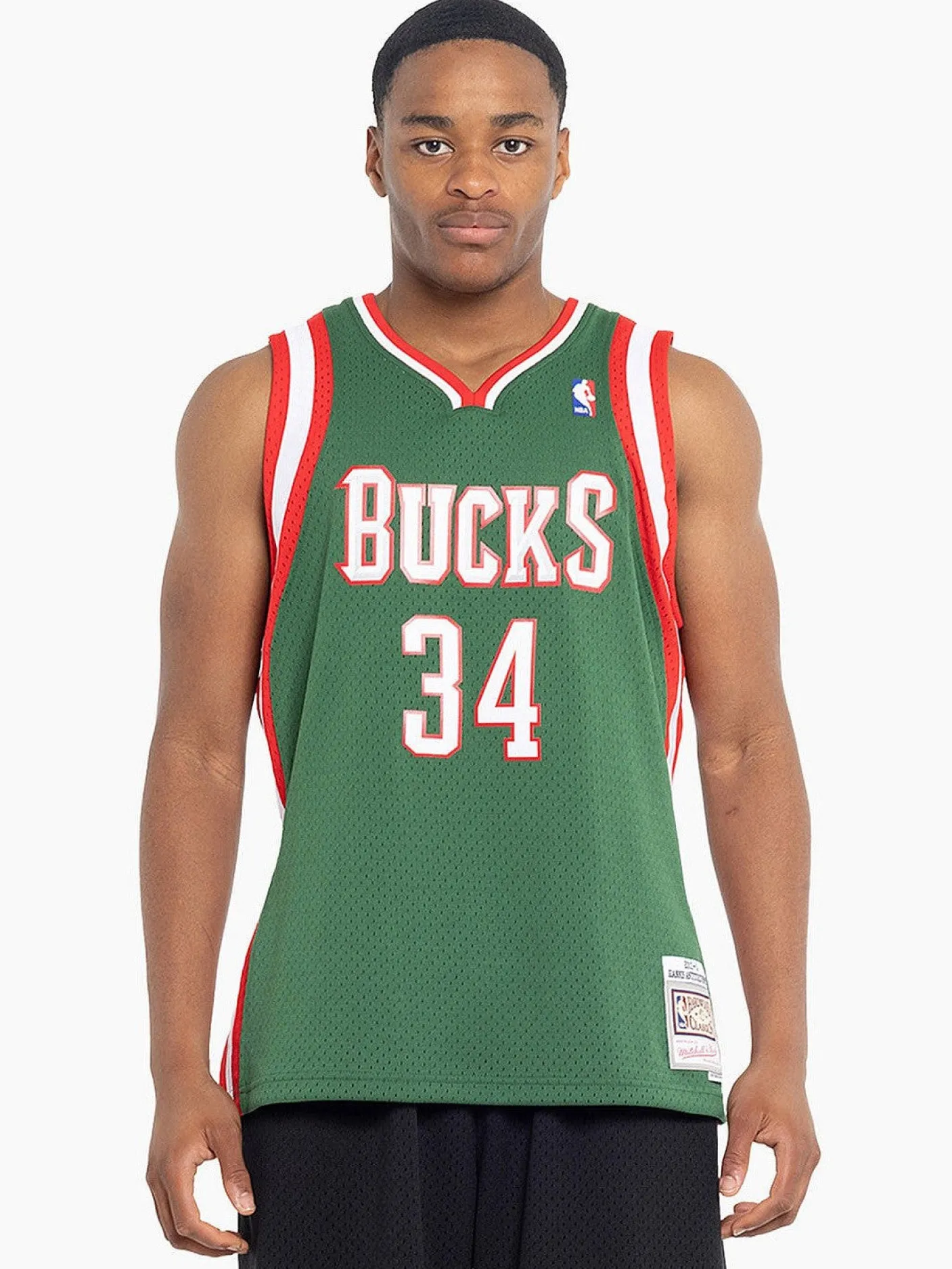 Mitchell & Ness Nba Jerseys-Milwaukee Bucks 13-14 Giannis Antetokounmpo Swingman Jersey