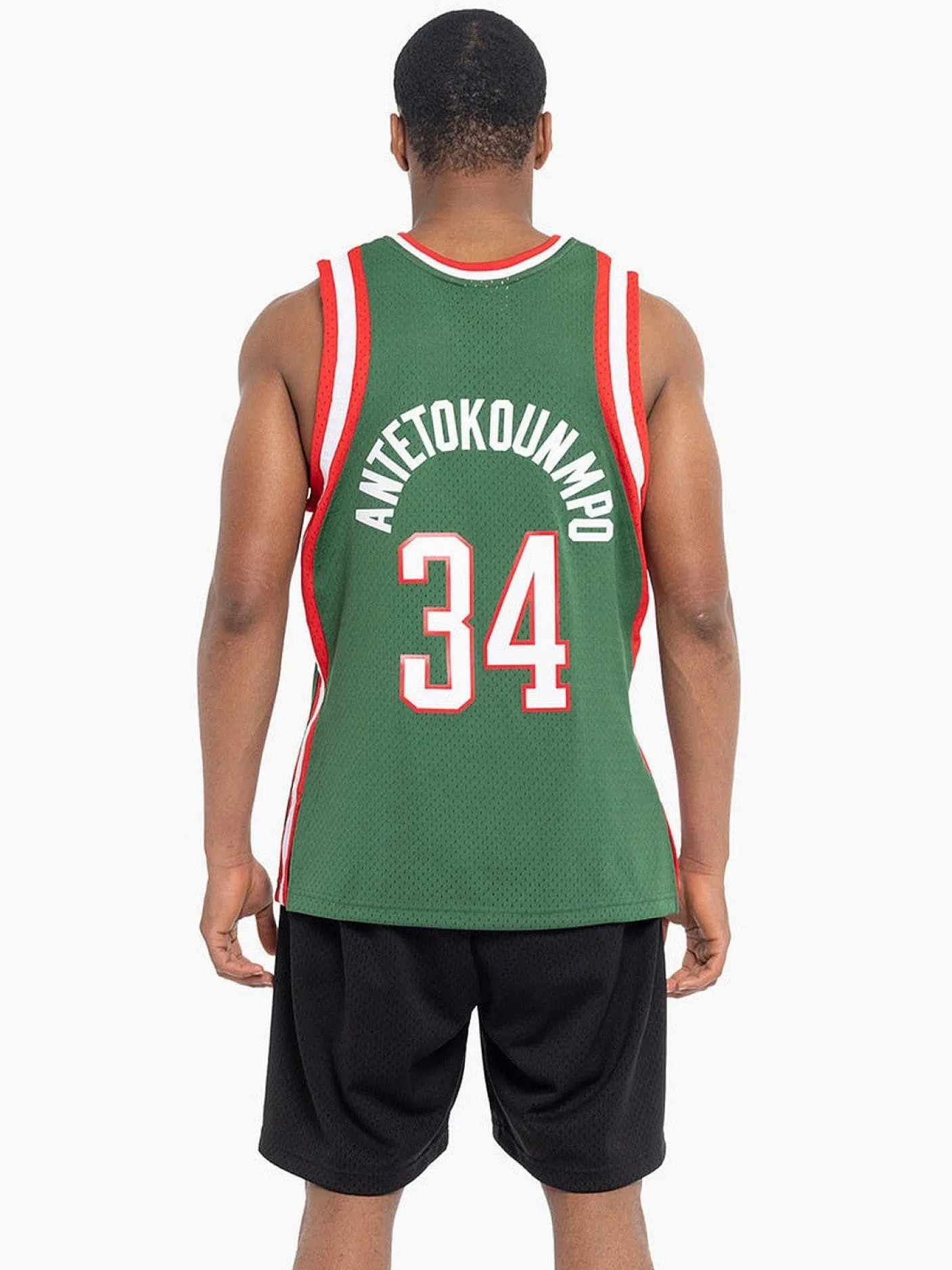Mitchell & Ness Nba Jerseys-Milwaukee Bucks 13-14 Giannis Antetokounmpo Swingman Jersey
