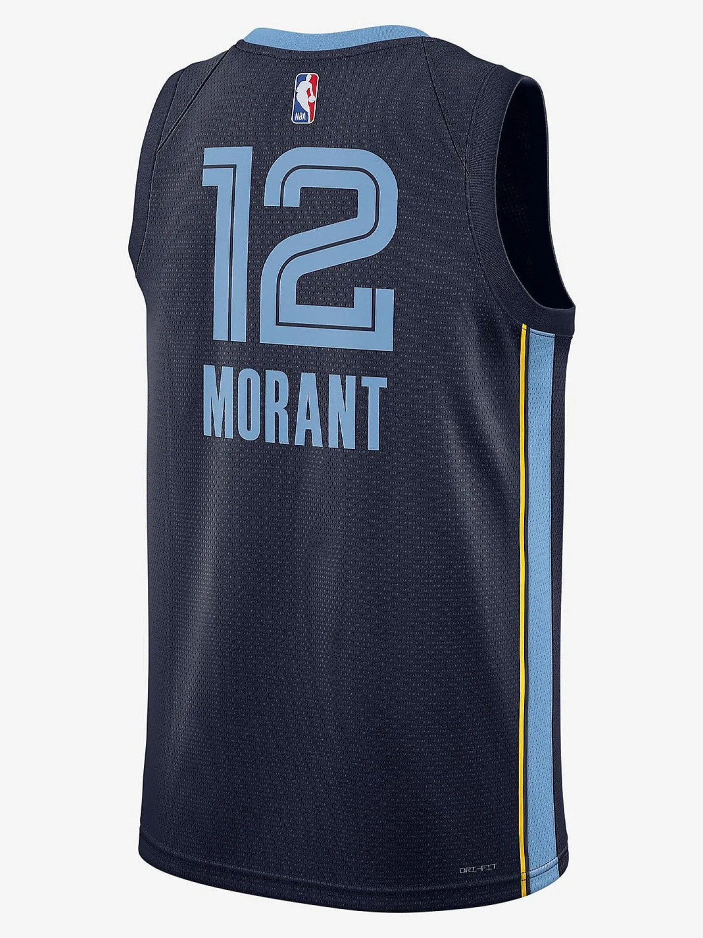 Nike Nba Jerseys-NBA Memphis Grizzlies Ja Morant #12 Icon Edition Swingman Jersey