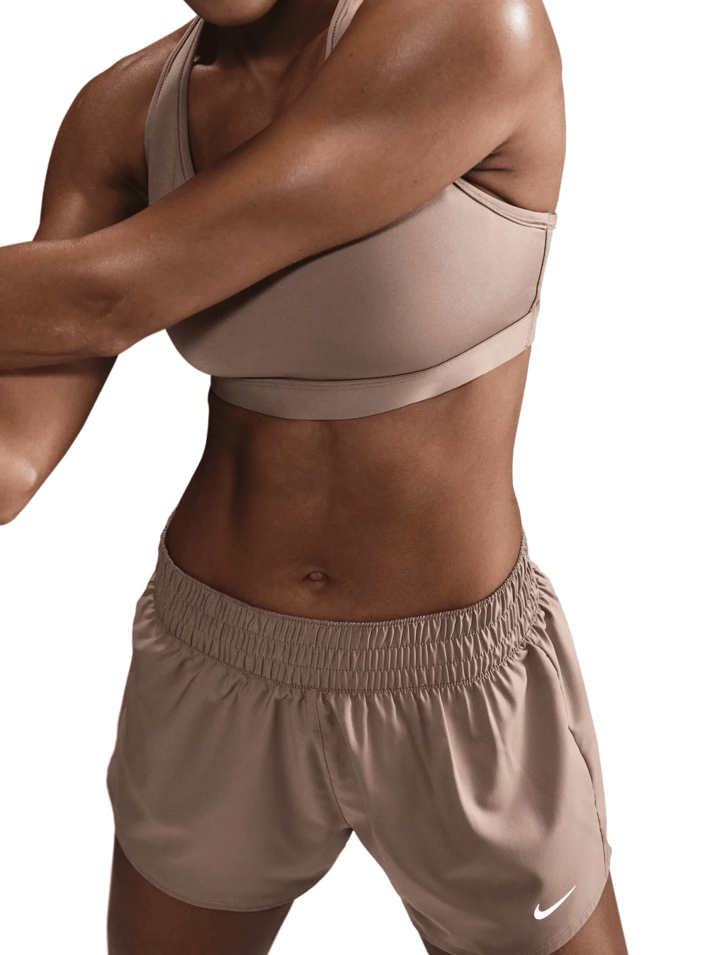 Women Nike Running|Shorts-One Dri-FIT Mid-Rise Shorts