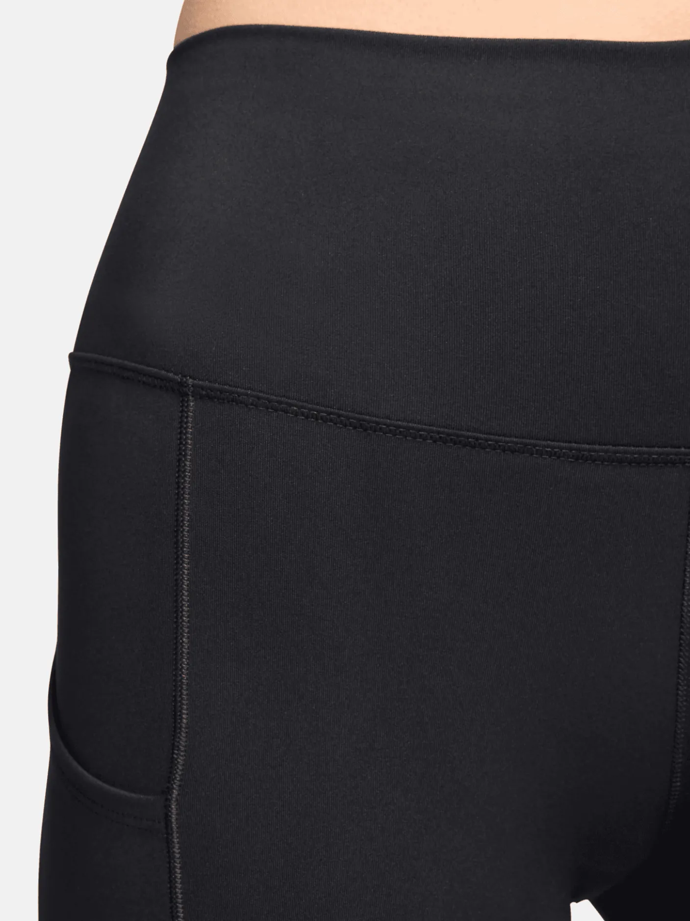 Women Nike Performance|Shorts-One High-Waisted 8'' Biker Shorts with Pockets