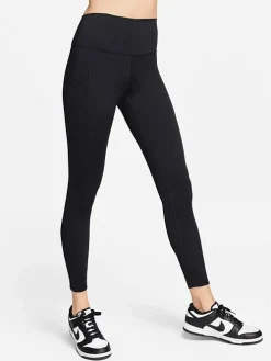 Women Nike Tights-One High-Waisted 7/8 Leggings with Pockets