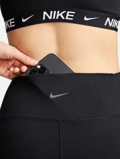 Women Nike Tights-One High-Waisted 7/8 Leggings with Pockets