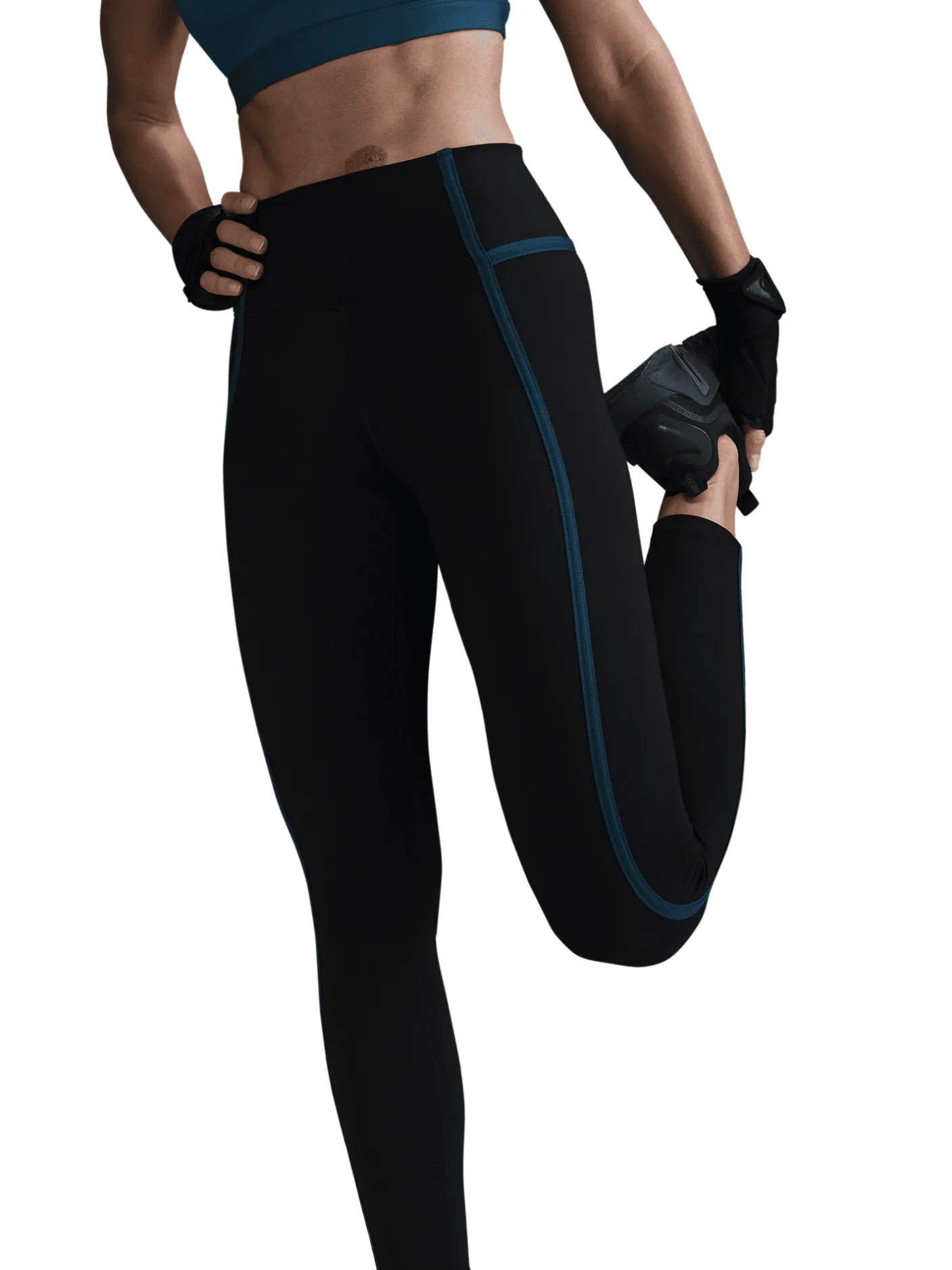Women Nike Performance|Tights-One High-Waisted Dri-FIT 7/8 Leggings