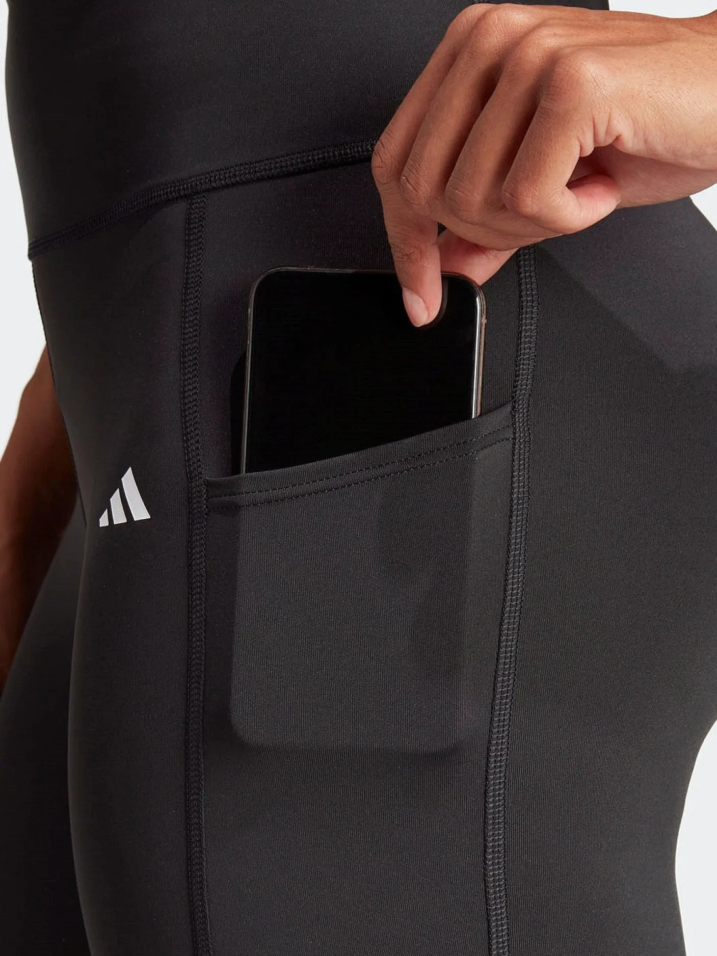 Women adidas Shorts-Optime Stash 7" Tights